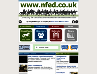nfed.co.uk screenshot