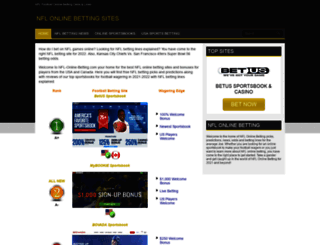 nfl-online-betting.com screenshot