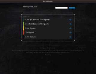 nfl.metasports.info screenshot