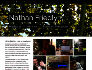 nfriedly.com screenshot