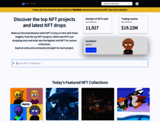 nft-stats.com screenshot