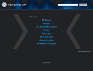 ngengarage.com screenshot