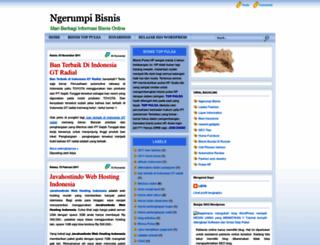 ngerumpibisnis.blogspot.com screenshot