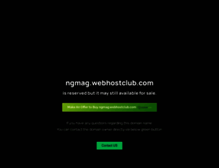 ngmag.webhostclub.com screenshot