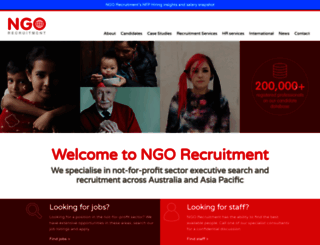 ngorecruitment.com screenshot