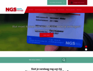ngsmassage.nl screenshot