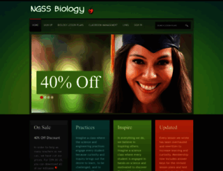 ngssbiology.com screenshot