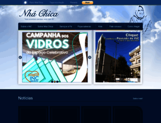 nhachica.org.br screenshot