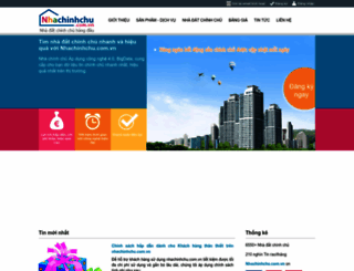 nhachinhchu.com.vn screenshot