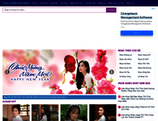 nhacsong.net screenshot