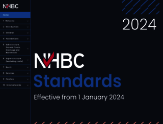 nhbc-standards.co.uk screenshot