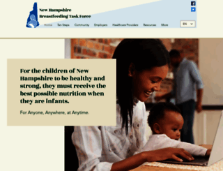 nhbreastfeedingtaskforce.org screenshot