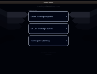 nhc.trainingreliastraining.com screenshot