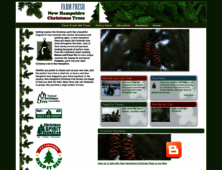 nhchristmastrees.com screenshot