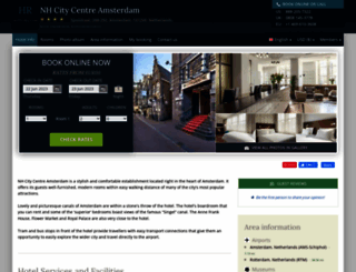 nhcitycentreamsterdam.hotel-rez.com screenshot