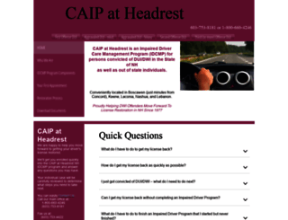 nhdwi-caip.com screenshot
