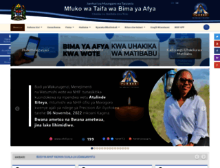 nhif.or.tz screenshot