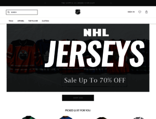 nhl-jerseys.ca screenshot