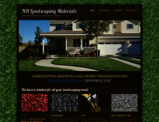 nhlandscapingmaterials.com screenshot