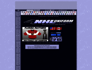 The (unofficial) NHL Uniform Database