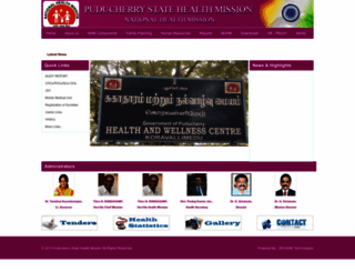 nhmpuducherry.org.in screenshot