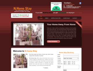 nhomestay.com screenshot