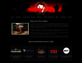 nhorosafaris.com screenshot