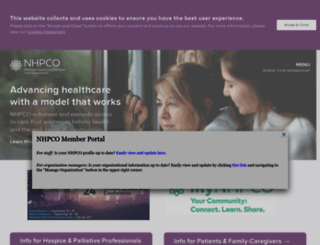 nhpco.org screenshot