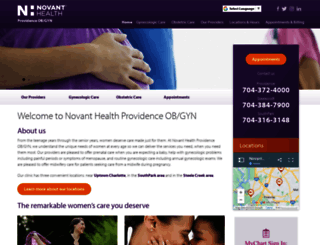 nhprovidenceobgyn.org screenshot