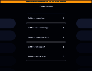 nhswinc.com screenshot