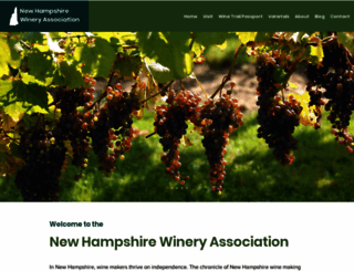 nhwineryassociation.org screenshot