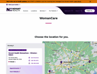 nhwomancare.org screenshot
