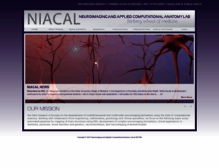 niacal.northwestern.edu screenshot