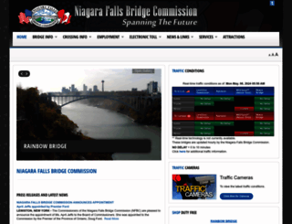 niagarafallsbridges.com screenshot
