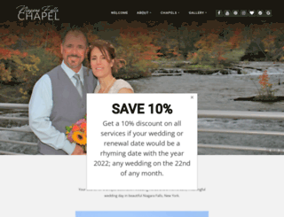 niagarafallschapel.com screenshot