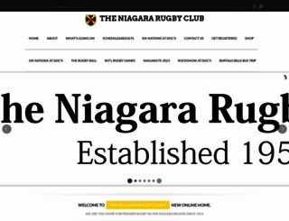 niagararugby.com screenshot