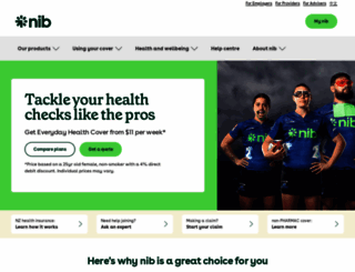 nib.co.nz screenshot