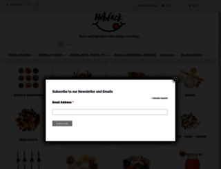 niblackfoods.com screenshot