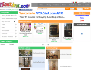 nicadina.com screenshot