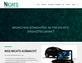 nicats.org screenshot