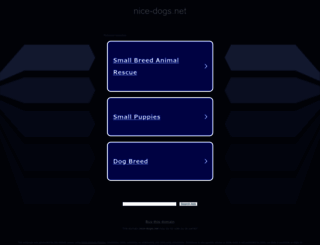 nice-dogs.net screenshot