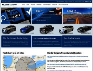 nicecarcompany.com screenshot