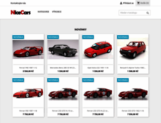 nicecars.cz screenshot