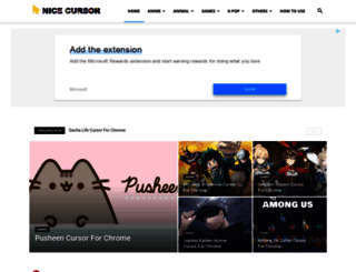nicecursor.com screenshot