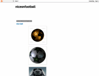 niceonfootball.blogspot.com screenshot