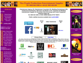 nicepeopleproductions.com screenshot