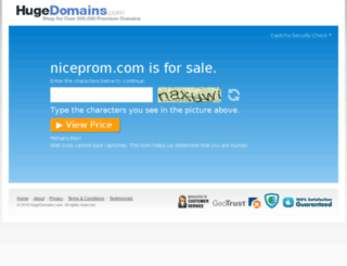 niceprom.com screenshot