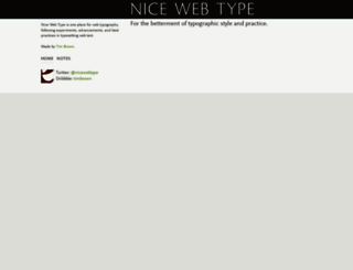 nicewebtype.com screenshot