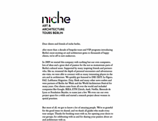 nicheberlin.de screenshot
