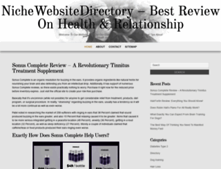 nichewebsitedirectory.com screenshot